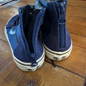 Vans Kids Blue High-Top Sneakers